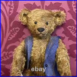 Vintage Janet Warner Teddy Bear Antique-Style Collectible 30+ Years Old