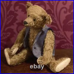 Vintage Janet Warner Teddy Bear Antique-Style Collectible 30+ Years Old