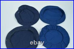 Vintage Japan National Railway JNR Uniform Caps Lot of 4 Old Style Antique