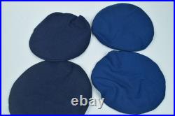 Vintage Japan National Railway JNR Uniform Caps Lot of 4 Old Style Antique