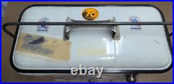 Vintage Jockey Box Mobile Draft Beer System Pabst Old Style Metal Airline Cooler