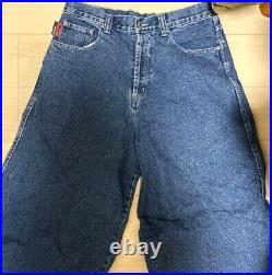 Vintage Kikwear Buggy wide leg jeans Size 34 Cut Off JNCO Jeans kik wear Style