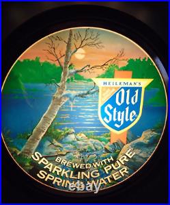 Vintage Light Up Beer Sign Heileman's Old Style Beer Sign La Crosse Wisconsin