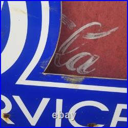 Vintage Look Old Style Volkswagen VW Service Sign Antique Style Dealership Sign Vintage Look Old Style Volkswagen VW Service Sign Antique Style Dealership Sign