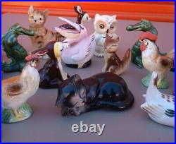 Vintage Lot Japanese, Sets Of Old Style Salt And Pepper Shakers, Figures