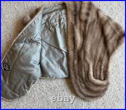 Vintage Mink Fur Stole Old Hollywood Glamorous Style Excellent Condition