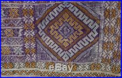 Vintage Moroccan Berber Rug Carpet Old Style Kilim Estate Find 7'2 x 3'10