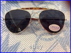Vintage NEW OLD STOCK BAUSCH & LOMB OUTLOOK EYEWEAR Aviator Style with Hard Case