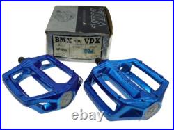 Vintage NOS VDX VP-555 Old School BMX Freestyle DX Style Pedals 1/2 80s