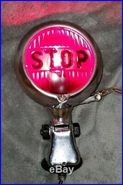 Vintage NTD Accessory STOP LIGHT lamp car truck motorcycle gm ford nice shape