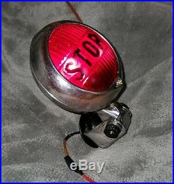 Vintage NTD Accessory STOP LIGHT lamp car truck motorcycle gm ford nice shape