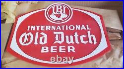 Vintage New Old Stock International Old Style Beer Sign in Org Box Advertising