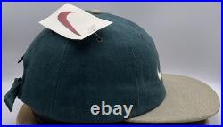 Vintage Nike Adult Unisex Green Swoosh Hat Cap One Size NWT RARE Made In USA