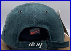 Vintage Nike Adult Unisex Green Swoosh Hat Cap One Size NWT RARE Made In USA