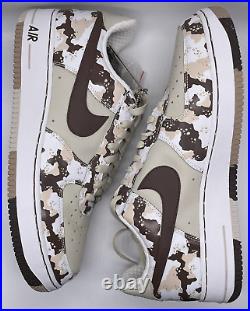 Vintage Nike Air Force 1 Premium Desert Chip Camo 313641-221 Size 13 NIB DS RARE