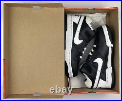 Vintage Nike Delta Force 3/4 Black White 2004 307724-011 Size 6 Y NIB Panda RARE