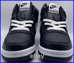 Vintage Nike Delta Force 3/4 Black White 2004 307724-011 Size 6 Y NIB Panda RARE