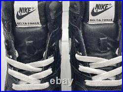 Vintage Nike Delta Force 3/4 Black White 2004 307724-011 Size 6 Y NIB Panda RARE