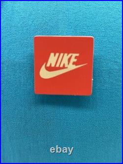 Vintage Nike Snapback Hat With Pin Blue / Pink 1LQ6-38