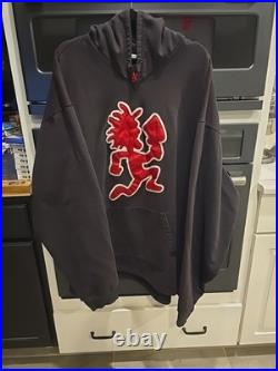 Vintage OG Hatchet Man Psychopathic Records 3x Hoodie, Embroidered Old Style