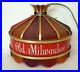 Vintage-OLD-MILWAUKEE-Ruby-Beaded-Stained-Glass-Style-WALL-LIGHT-Sconce-Bar-Beer-01-bkt