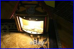 Vintage OLD STYLE BEER Cabin Look Bar Light Pub Sign Tavern Advertising Display