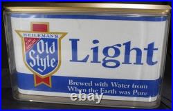 Vintage OLD STYLE light beer lighted sign