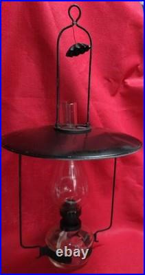 Vintage Oil Lamp 40cm Unused Old-Style Camping Decor Vintage Oil Lamp 40cm Unused Old-Style Camping Decor