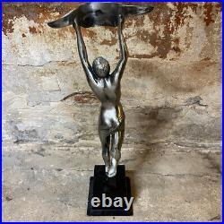 Vintage Old Advertising Trophy Ricard Anisette Art Deco Style 60s