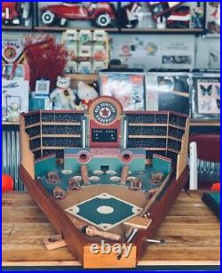 Vintage Old Century Baseball Game 26 Wood Construction Classic Pinball Style