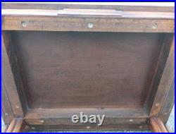 Vintage Old Colony Regency Style Wood Nesting Tables