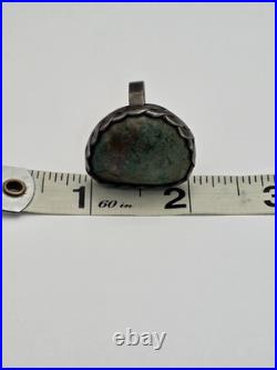 Vintage Old Pawn Handmade Sterling Silver 925 Native American Turquoise Ring Vintage Old Pawn Handmade Sterling Silver 925 Native American Turquoise Ring