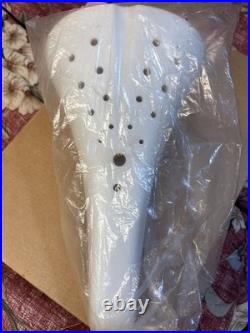 Vintage Old School BMX Velo VL-110 Free Style White Saddle Seat NOS