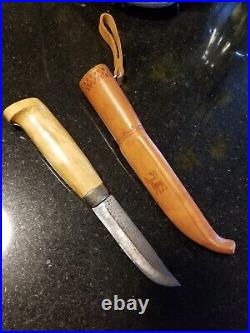 Vintage Old School Pioneer Style Skinning Knife Hunting Camping Handmade N