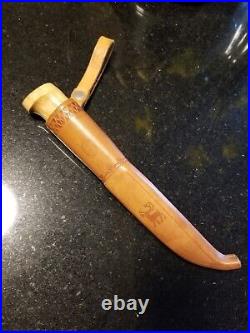 Vintage Old School Pioneer Style Skinning Knife Hunting Camping Handmade N