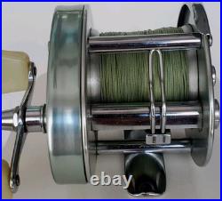 Vintage Old South Bend No 50 Narrow Spool Tournament Style Fishing Reel and Box
