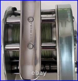 Vintage Old South Bend No 50 Narrow Spool Tournament Style Fishing Reel and Box