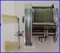 Vintage Old South Bend No 50 Narrow Spool Tournament Style Fishing Reel and Box