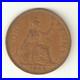 Vintage-Old-Style-1965-British-QEII-Britannia-Penny-Coin-1d-COLLECTABLE-01-rvf