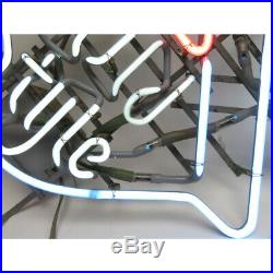 Vintage Old Style 42 Neon Guitar Sign