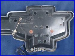 Vintage Old Style Beer Guitar Lighted Sign Reach For The Best 44×14×4