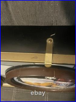 Vintage Old Style Beer Light Sign Beer Barrel Sign 60s 36.25x12.75