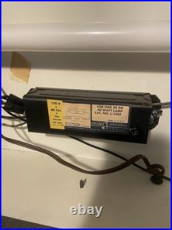 Vintage Old Style Beer Light Sign Beer Barrel Sign 60s 36.25x12.75