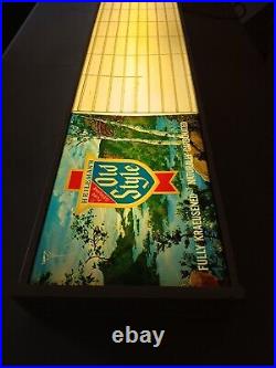 Vintage Old Style Beer Lighted Liquor Store Sign 49x10