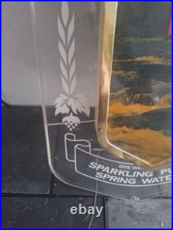 Vintage Old Style Beer Lighted Sign 1981 Heileman's Brewed With Sparkling Water