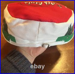 Vintage Old Style Beer Painters Cap Pilsner RARE NOS ALL OVER PRINT One Size USA