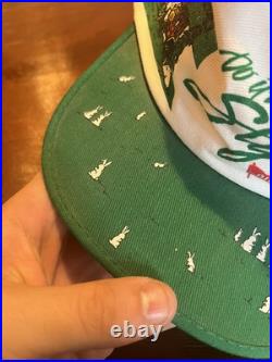 Vintage Old Style Beer Painters Cap Pilsner RARE NOS ALL OVER PRINT One Size USA