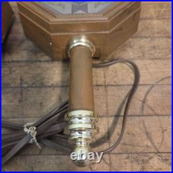 Vintage Old Style Beer Sconces Lighted Sign Pair