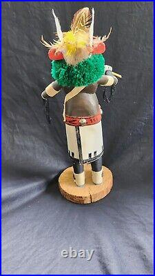 Vintage Old Style Cat Kachina Doll Signed