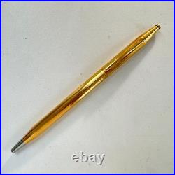 Vintage Old Style Classic Century T Ballpoint Pen Rotating Retractable #2bd821